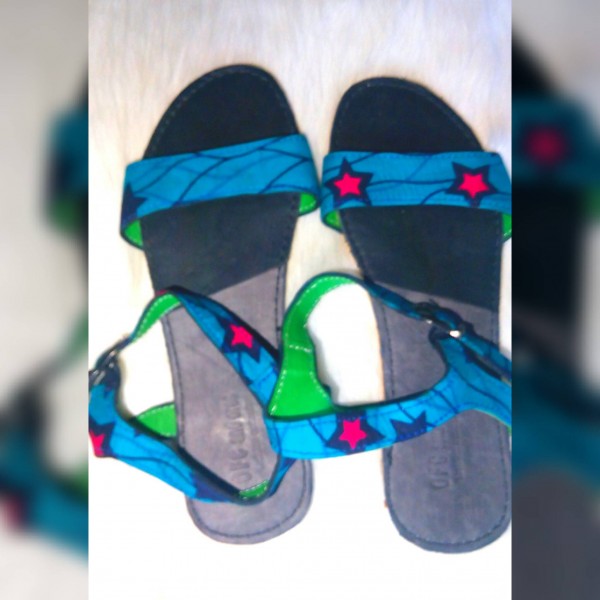 Ankara Sandals